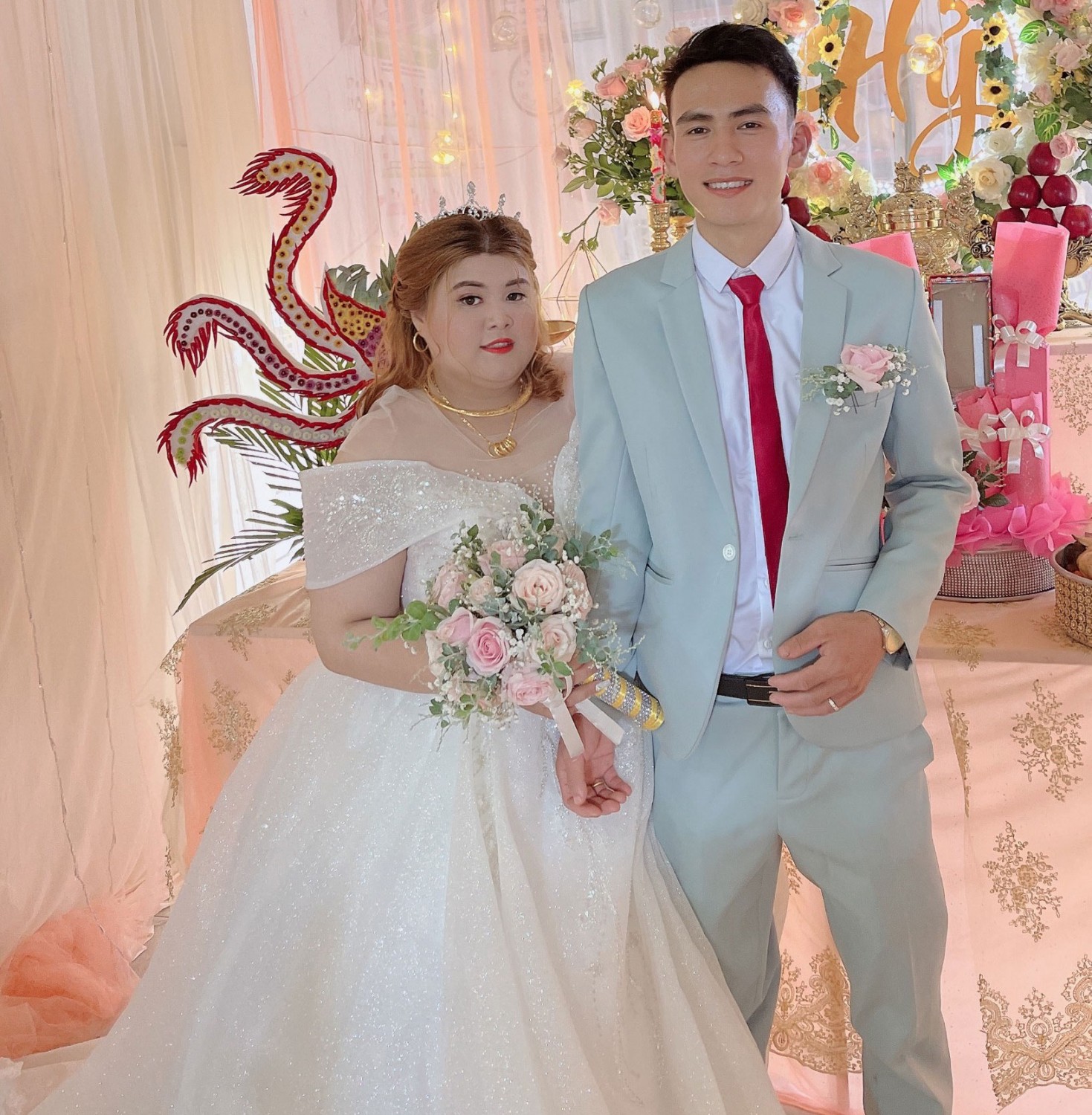 Chuyện tình chàng giao hàng ốm, nàng mập 'đốn tim' dân mạng 2